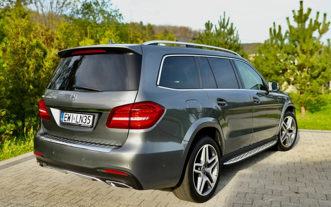 Mercedes-Benz GLS cena 213000 przebieg: 147000, rok produkcji 2017 z Wieluń małe 529